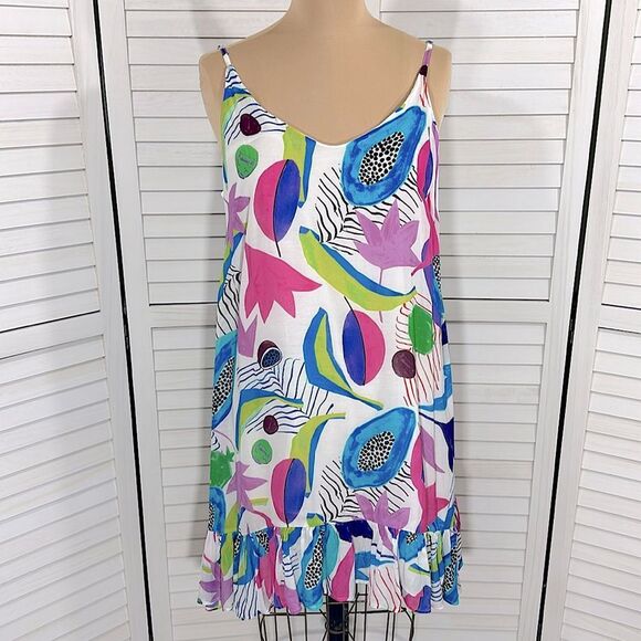 Oliphant Dress Size XS Summer Beach Lightweight Cotton - Picture 2 of 11